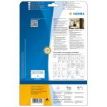 Herma Etiketten permanent 210 x 297 mm Folie transparent 25 Bl 25 Etik