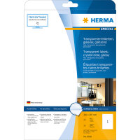 Herma Etiketten permanent haftend 210 x 297 mm Folie...