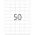 Herma Etiketten stark haftend 37 x 25 mm Folie weiss strapazierfähig 25 Bl 1250 Etik. LaserCopy