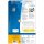 Herma Etiketten stark haftend 37 x 25 mm Folie weiss strapazierfähig 25 Bl 1250 Etik. LaserCopy