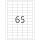 Herma Etiketten permanent 38,1 x 21,2 mm weiss PREMIUM 10 Bl 650 Etik.