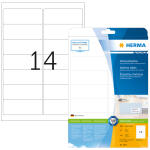 PREMIUM Etiketten A4, 99,1 x 38,1 mm, weiß,...