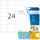 Herma Etiketten permanent 70 x 36 mm weiss PREMIUM 10 Bl 240 Etik.