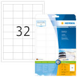 PREMIUM Etiketten A4, 48,3 x 33,8 mm, weiß,...