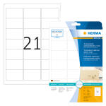 Herma Etiketten für Adressen permanent haftend 63,5...