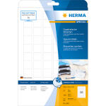 Herma Etiketten permanent haftend 25,4 x 25,4 mm weiss 25...