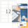 Herma Etiketten Adressen permanent 88,9 x 46,6 mm weis 25 Bl 300 Etik.