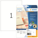 Herma Etiketten permanent haftend 210 x 297 mm Folie...