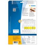 Herma Etiketten für Outdoor stark haftend 99,1 x 42,3 mm weiss Folie wetterfest 10 Bl 120 Etik. LaserCopy