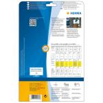 Herma Etiketten für Outdoor stark haftend 210 x 148 mm weiss Folie wetterfest 10 Bl 20 Etik. LaserCopy