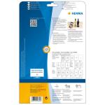 Herma Etiketten für OR-Dode permanent haftend 40 x 40 mm weiss 25 Bl 600 Etik. LaserInkCopy