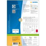 Herma Etiketten für Adressen permanent haftend 63,5 x 46,6 mm weiss PREMIUM 100 Bl 1800 Etik. LaserInkCopy