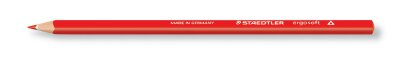 Staedtler Buntstift ergosoft rot     FSC 100%