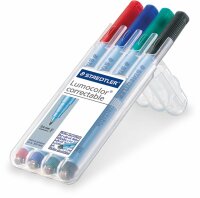 Staedtler Folienstift Lumocolor correct.F 4ST