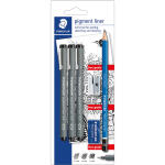 Staedtler pigment liner 3 ST BK 100% PEFC