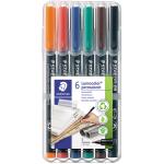 Staedtler Folienstift Lumocolor perm.S 6 ST