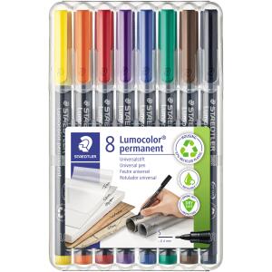 Staedtler Folienstift Lumocolor perm.S 8 ST