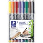 Staedtler Folienstift Lumocolor perm.S 8 ST