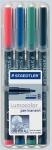 Staedtler Folienstift Lumocolor B perm 4St