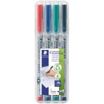 Staedtler Folienstift Lumocolor F nonperm 4St