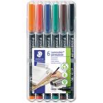 Staedtler Folienstift Lumocolor perm.M 6 ST