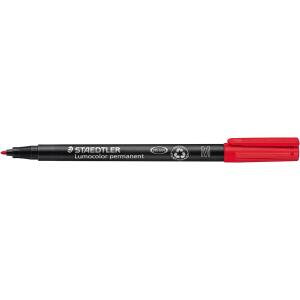 Staedtler Folienstift Lumocolor perm M rot