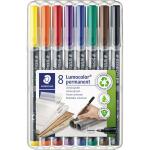 Staedtler Folienstift Lumocolor perm.F 8 ST