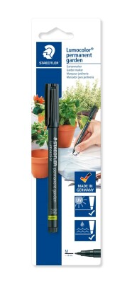 Staedtler Gartenmarker Lumocolor M schwarz