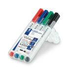 Staedtler Whiteboardmarker Lumocolor 4St Box