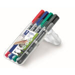 Staedtler Zweispitzm. Lumo. perm. duo 4St Box