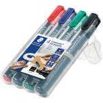 Staedtler Marker Lumocolor permanent 4St Box