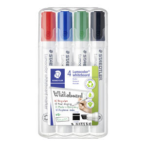 Staedtler Whiteboardmarker Lumocolor 4St Box