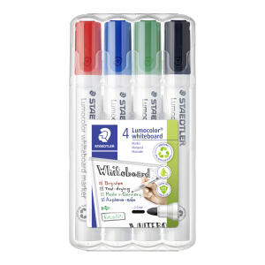 Staedtler Whiteboardmarker Lumocolor 4St Box