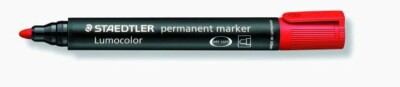 Staedtler Marker Lumocolor permanent rot