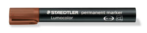 Staedtler Marker Lumocolor permanent braun