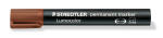 Staedtler Marker Lumocolor permanent braun