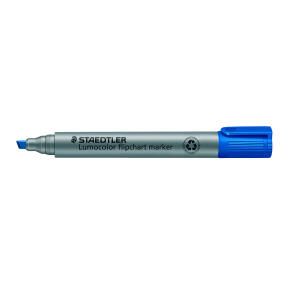 Staedtler Flipchartmarker Lumocolor blau