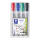 Staedtler Flipchartmarker Lumocolor 4St Box