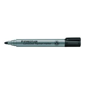 Staedtler Flipchartmarker Lumocolor schwarz