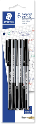 Staedtler Kugelschreiber stick 430 M BK 6ST