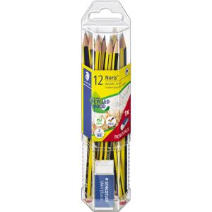 Staedtler Set Bleistift + Radierer  100% PEFC