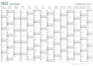 Staedtler Display Lumocolor year planner 15ST