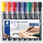 Staedtler Marker Lumocolor permanent 8St Box