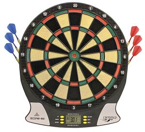 Elektr. Dartboard batt.betr. 3x AA nicht enthalten 6 darts