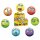 Happy Face Antistressball Ø 6cm, farblich sortiert