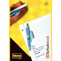 IDENA SCHULBLOCK A4,LIN.