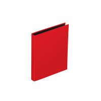 Idena Ringbuch DIN A4 2 Ringe 25mm Rot Rückenbreite...