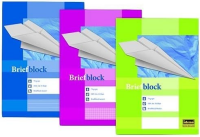 Idena 214009 - Briefblock A4 - blanko/blanco - 50 Blatt -...