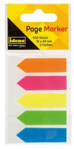 Idena 312731 - Page Marker Pfeil, mehrfarbig