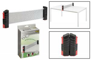 Idena Tischtennis-Netz ausziehbar bis 176cm - für Tischplatten mit max. 5,2cm Dicke